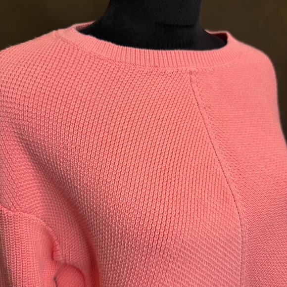 Talbots Petites Pima Cotton Sweater Light Pink Women’s XLP Soft Knit Pullover - Picture 2 of 10